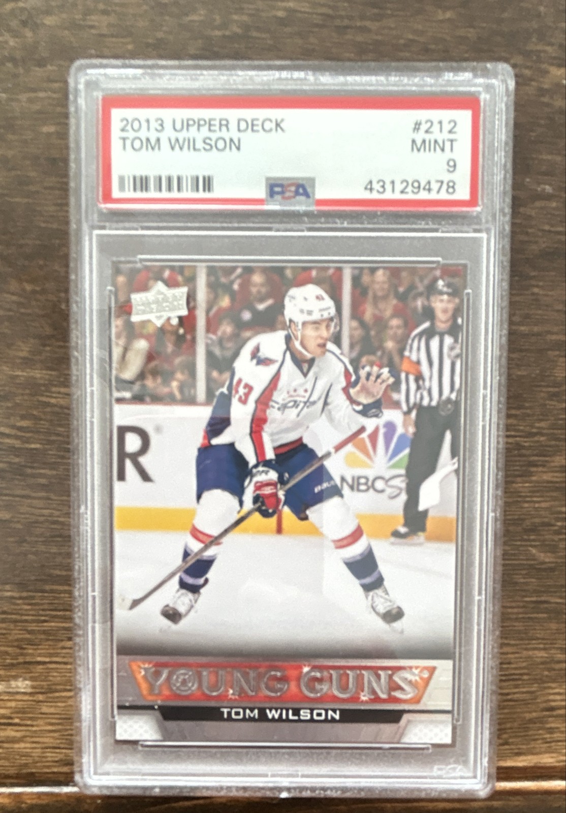 2013-14 Upper Deck - Young Guns Tom Wilson #212 (RC)