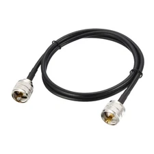 RG58 3ft RF Coax Coaxial UHF PL-259 Connectors Amateur  Antenna Cable