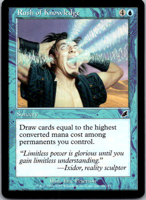 Rush of Knowledge C Scourge 49 NM