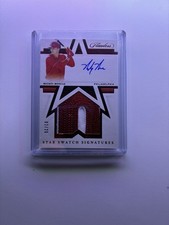 2021 Mickey Moniak Panini Flawless Red Star Swatch Signatures 02/20