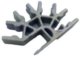 (100) K&rsquo;NEX Gray 4‑Way 3D Connectors &ndash; NEW OEM NOS &ndash; Standard