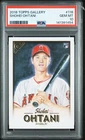 2018 Topps Gallery #116 Shohei Ohtani RC Rookie PSA 10 Gem Mint