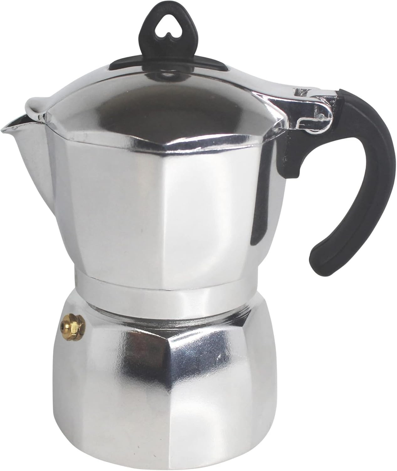 Stovetop Espresso Maker, Cast Aluminum, Coffee Maker, Cuban Coffee Brewer, Pot