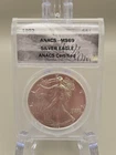 1992 American Silver Eagle $1 - ANACS MS69