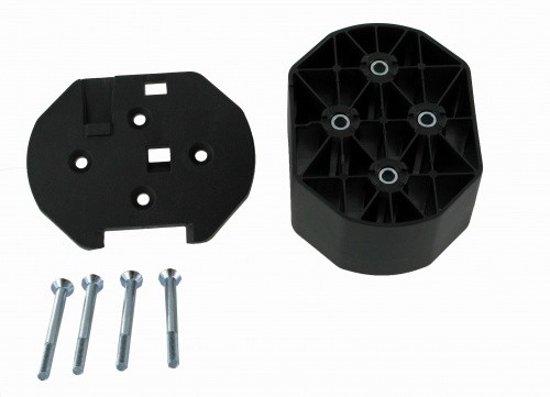 For RAYMON FullRay 130E 4.0, Battery Adapter Plate Set