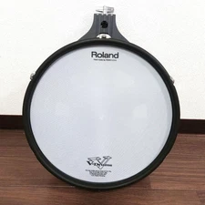 Roland PD-125 V-Drums Mesh Head Snare Pad 12” Dual Trigger Tested Japan