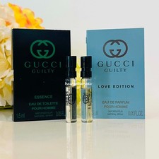 2 Gucci Guilty Essence EDT Gucci Guilty Love Edition Pour Homme Perfume Samples