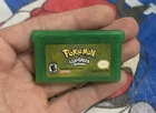 Pokemon LeafGreen All 386+ Shiny Complete Pokedex Items Money GameBoy GBA Cart