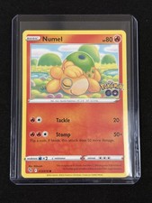 2022 POKEMON GO CARD 013/078 NUMEL SPADA E SCUDO TCG SPEDIZIONE GRATUITA