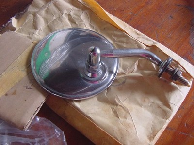 VG Used LH Exterior Fender Mirror AH 100-6 3000 Bugeye MGB MGA MGTD TR4 XK120