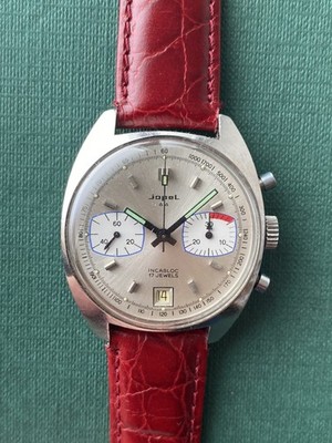VINTAGE JOPEL CHRONOGRAPH VALJOUX 7734 - READ DESCRIPTION