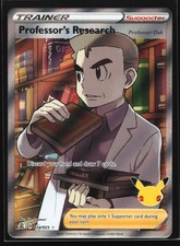 Carta Pokemon Holo Ultra Rara Celebrazioni Ricerca Professore 024/025