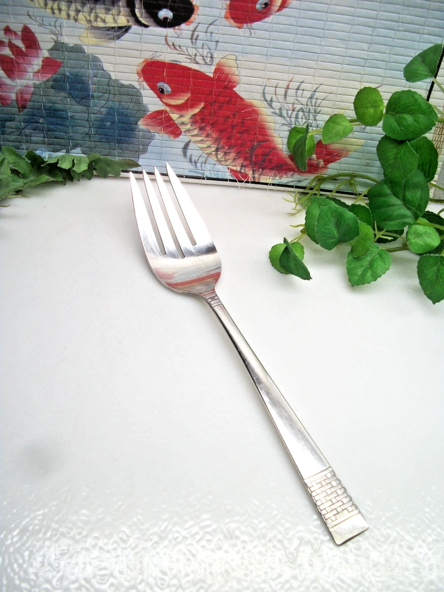 National Silver Co. Antique US Silver-Plated Flatware Serving