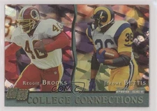 1993 Pro Set College Connections Jerome Bettis Reggie Brooks Rookie RC HOF 15za