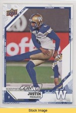 2019 Upper Deck CFL Blue Justin Medlock #51 READ r6v