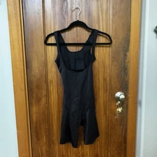 Soma Black Body Shaper Slimming Bodysuit One-Piece Shapewear (S)