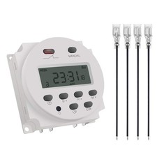 CN101A 12V Timer Switch 7 Days Weekly Programmable Digital Time Relay DC/AC P...