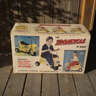 Marx Zazoom pump Arm Boxed Ride On cycle.