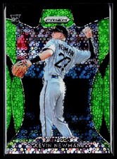 2019 Panini Prizm #23 Kevin Newman Lime Green Donut Circles Prizm #/199