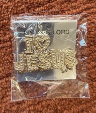 New Jesus Brooch Pin