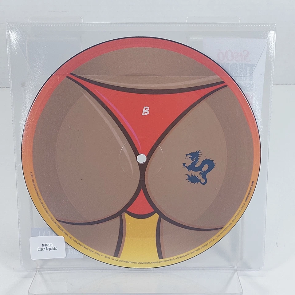 Sisqo Thong Song Picture Disc Vinyl LP 7 Inch Single Limited Edition XX/1000 Foto 3 de 3