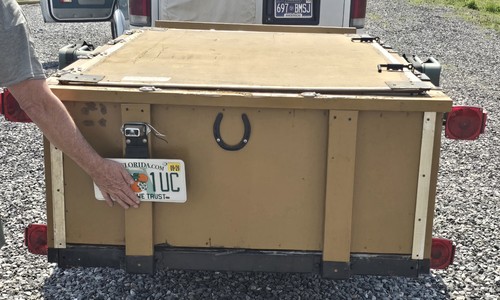 trailer with lots of camping gear call 8652746046 anytime 350.00