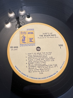 US盤 BEACH BOYS/SURF'S UP/REPRISE LPレコード Beach Boys／Surf's Up LP 新品 レコード - メルカリ