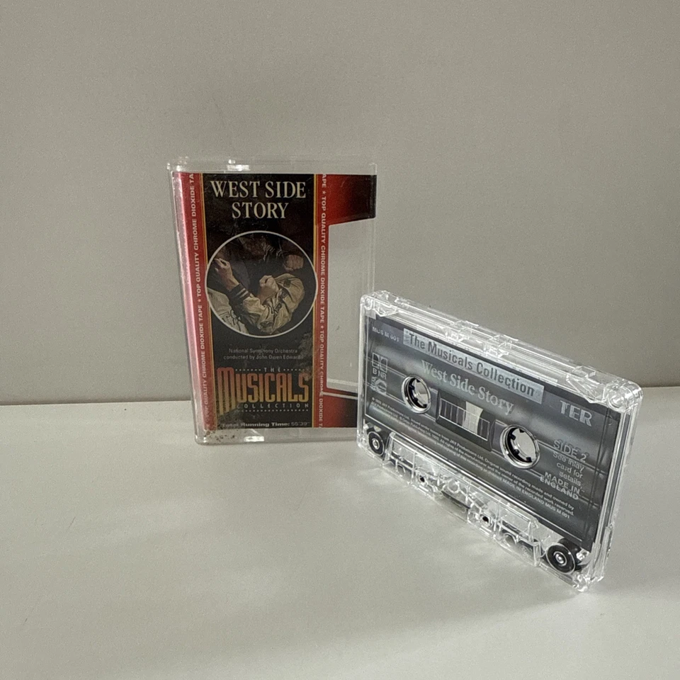 West Side Story, The Musicals Collection Cassette Tape (JAY, 1993) Bernstein 02a - Image 3 of 3