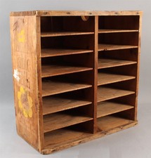 Vintage Table Talk Pie Counter Top Country Store Display Case w/ Signs