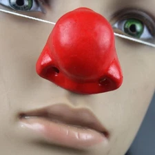 Red Clown Nose Dress up Novelty Nose Decor for Kids Adults for Costume for Stage