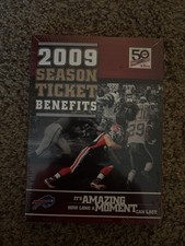2009 / Season Ticket / Benefits / Buffalo Bills / NFL / Tops / Sealed / New