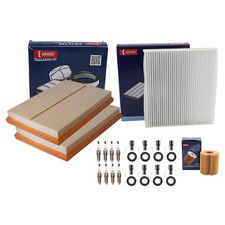 Denso Tune Up Kit 8 Spark Plugs & Boots Kit for Lexus LS460 LS600h 4.6L 5.0L V8