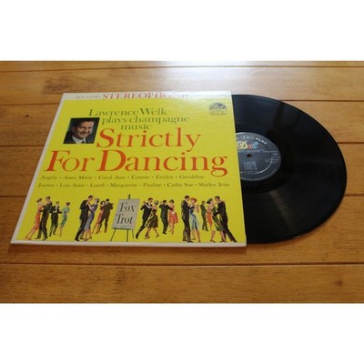 Vintage Lawrence Welk Vinyl Strictly For Dancing Fox Trot Champagne Music 1960s