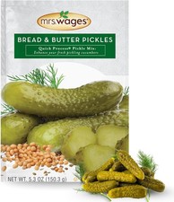 Zesty Bread and Butter Pickles Quick Process Mix, Quick and Easy, Simple-To-Use,