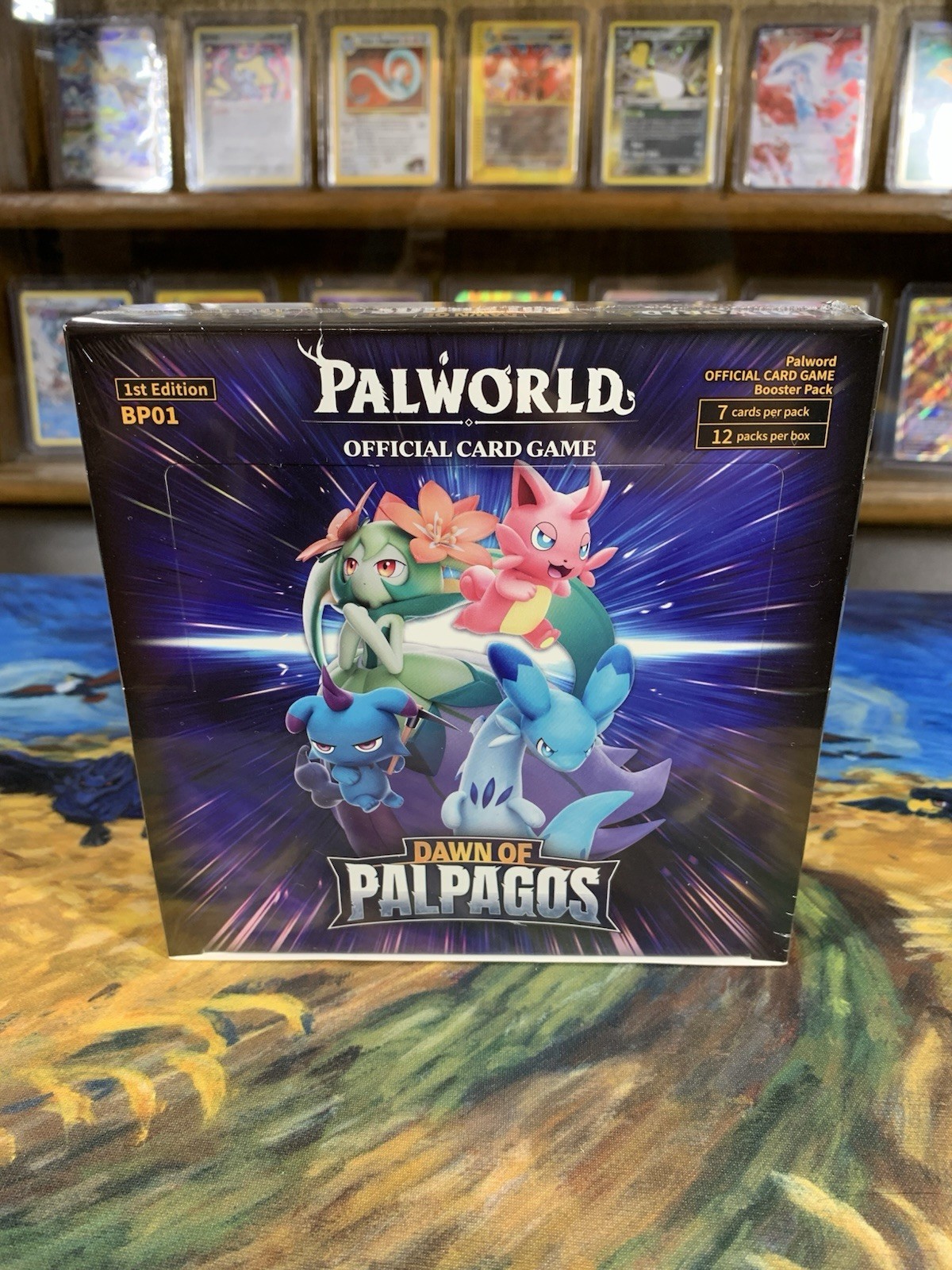 Palworld TCG: Dawn of Palpagos Booster Box 1st Edition English sealed