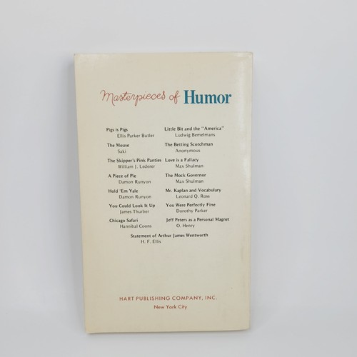 Vintage Meisterwerke des Humors von Rosamund Morris 1966 Taschenbuch Hart Publishing - Bild 2 von 7