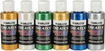 Createx Colors Multicolor Airbrush Colors Set, Assorted