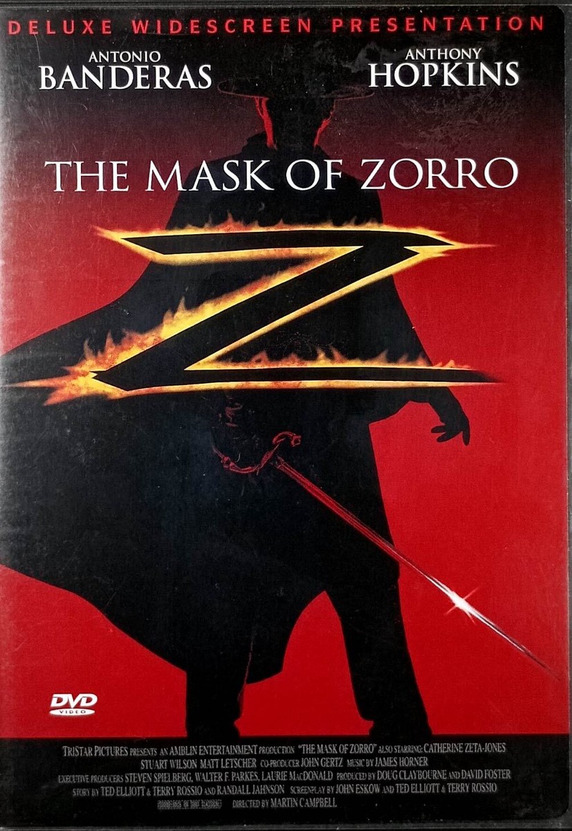 The Mask of Zorro [1998 Deluxe Widescreen DVD] Antonio Banderas