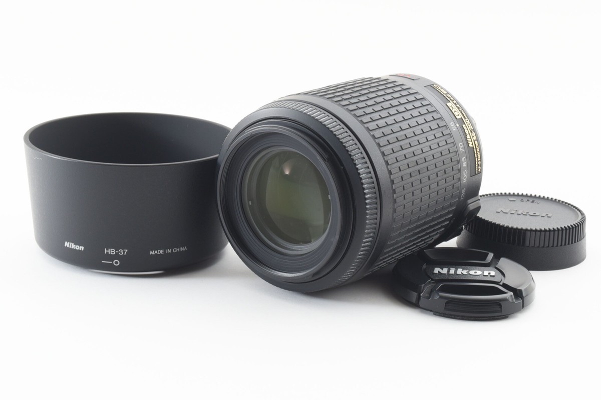 Nikon DX AF-S NIKKOR 55-200mm F/4-5.6 G ED VR w/hood [Exc+++] from