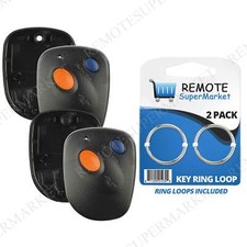 2 Replacement For Subaru 2003-06 Baja Forester Remote Car Key Fob Shell Case
