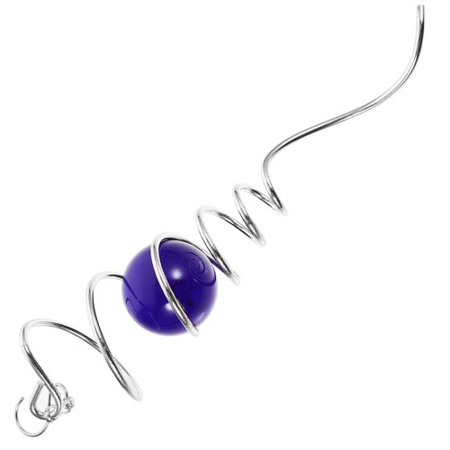Glass Ball Ornament Hanging Ornaments for outside Gazing Spinner