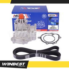 Engine Water Pump W Belt For 2001-2006 Bmw M3 E46 L6 3.2l Dohc New