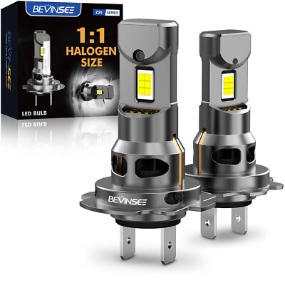 2x H7 LED Headlight Bulbs 70W Canbus Bright for Mitsubishi Outlander 2014-2022