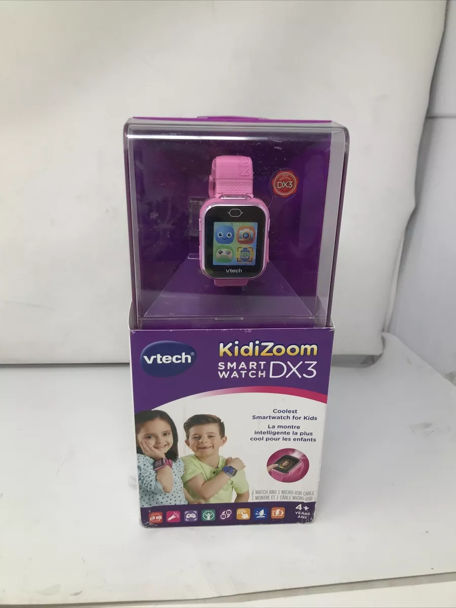 New Vtech Kidizoom Smart Watch DX3 For Kids Touch Screen Pink Smartwatch