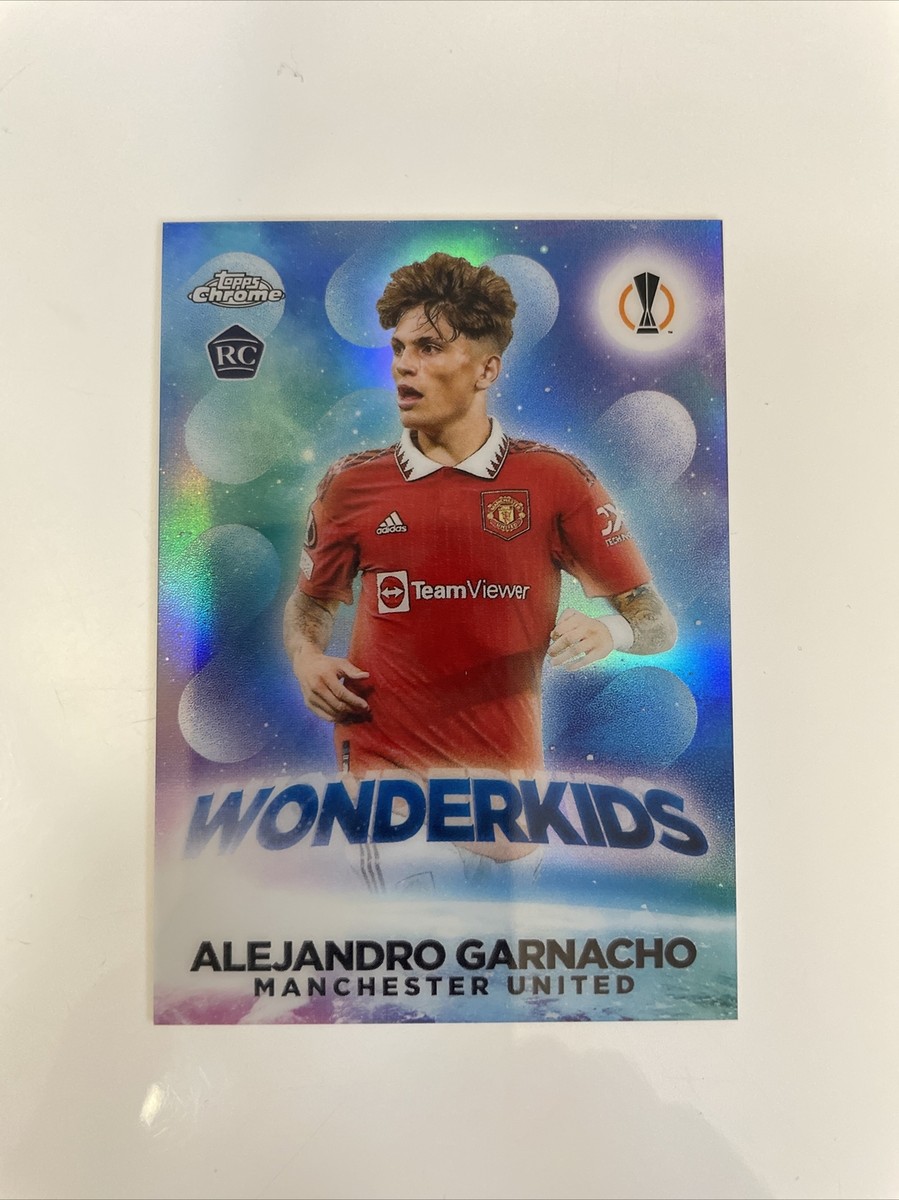 2023 Topps Chrome Garnacho RC Auto 【公式通販】