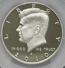 2010 S Kennedy Silver Half Dollar 50C Grade PCGS PR70 DCAM — photo 1