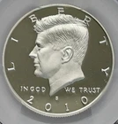 2010 S Kennedy Silver Half Dollar 50C Grade PCGS PR70 DCAM