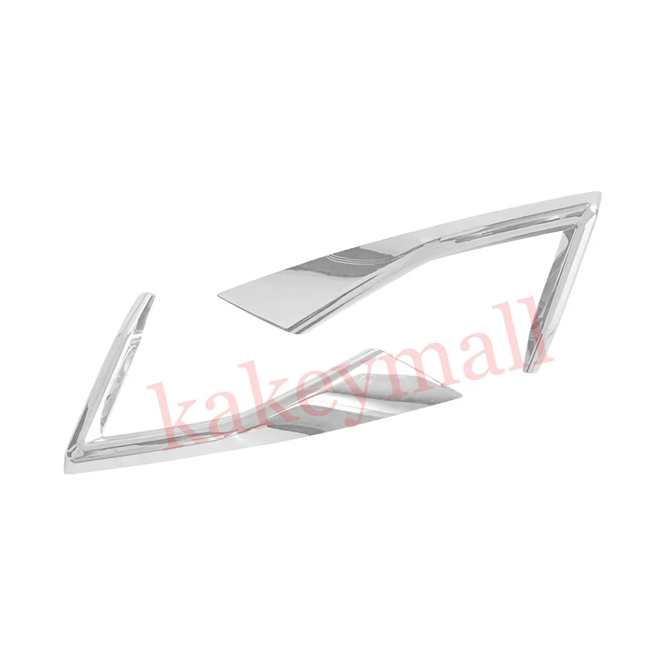 Cubierta de faro antiniebla delantero cromado para Nissan Qashqai J12 2023-2025 Foto 4 de 4