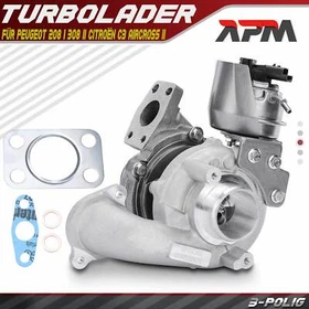 Turbolader Abgasturbolader für Peugeot 208 I 308 II Citroën C3 Aircross II