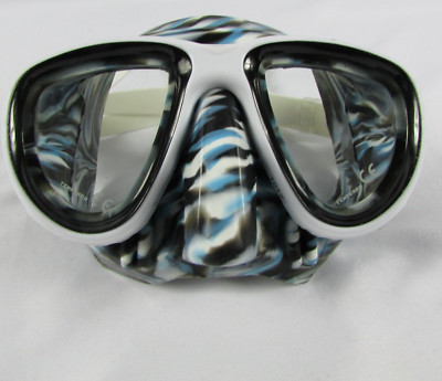 Speedo Adult Oceanic Diver Mask Blue/White/Black